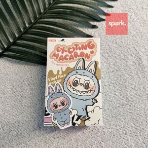 POP MART - Sea Salt Coconut - The Monsters Labubu Exciting Macaron Vinyl Plush